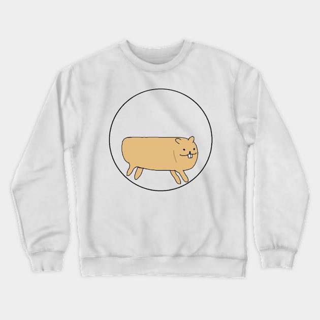 Hamster Ballin Crewneck Sweatshirt by Noolan